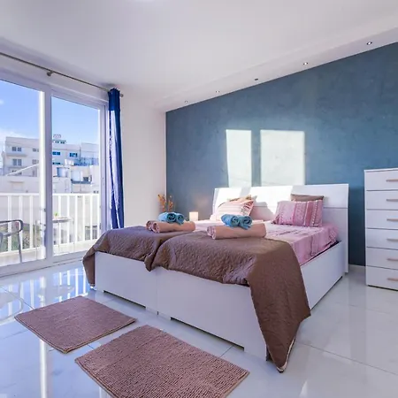 Apartament New Spacious 3 Bdr 2 Bth Balcony 7 St. Paul's Bay